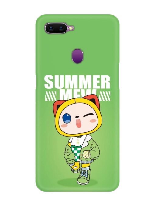 Summer Mew Snap Case for Oppo F9 Zapvi