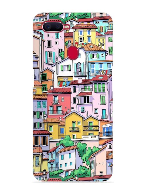 Europe Old Town Snap Case for Oppo F9 Pro