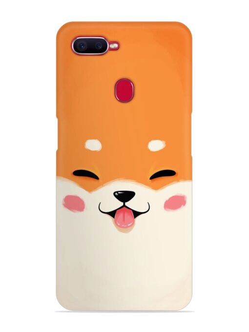 Happy Cat Art Snap Case for Oppo F9 Pro Zapvi