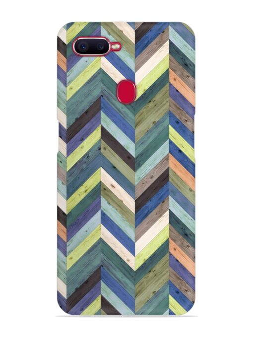 Chevron Random Color Snap Case for Oppo F9 Pro Zapvi