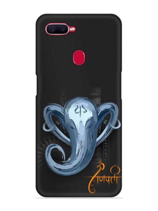 Illustration Lord Ganpati Snap Case for Oppo F9 Pro Zapvi