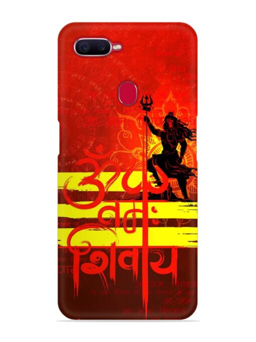 Illustration Lord Shiva Snap Case for Oppo F9 Pro Zapvi