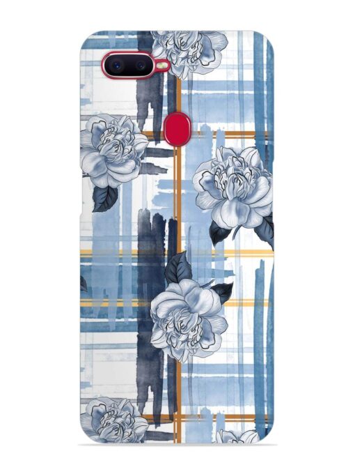 Watercolor Pattern Rose Snap Case for Oppo F9 Pro