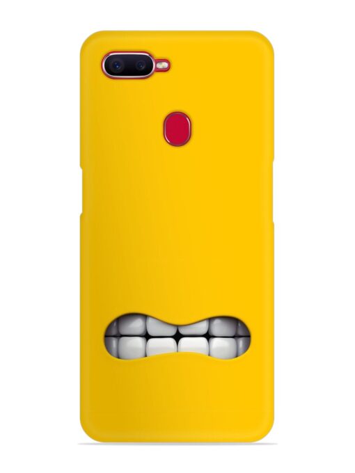 Mouth Character On Snap Case for Oppo F9 Pro Zapvi