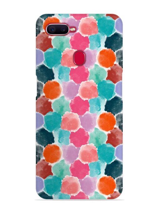 Colorful Seamless Pattern Snap Case for Oppo F9 Pro Zapvi