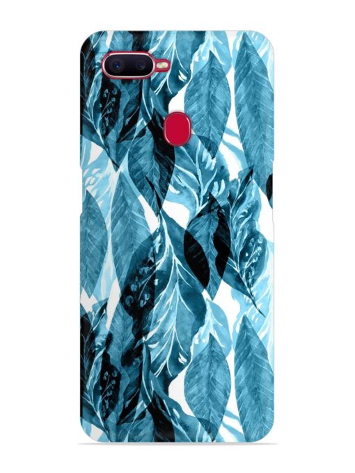 Leaves Pattern Jungle Snap Case for Oppo F9 Pro Zapvi