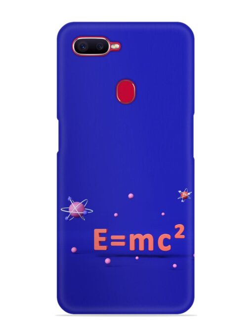 Formula Relativity Equation Snap Case for Oppo F9 Pro Zapvi