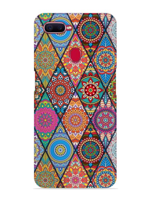 Seamless Tile Pattern Snap Case for Oppo F9 Pro Zapvi