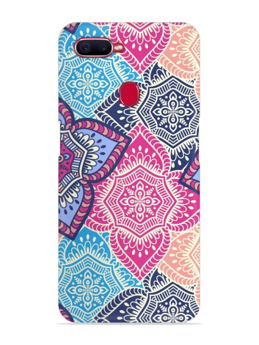 Ethnic Floral Seamless Snap Case for Oppo F9 Pro