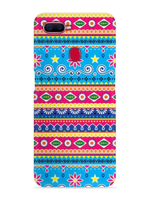 Indian Seamless Snap Case for Oppo F9 Pro Zapvi