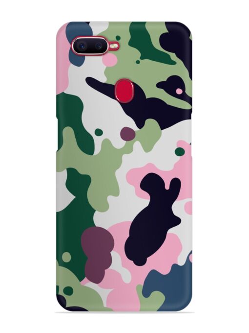 Seamless Funky Camouflage Snap Case for Oppo F9 Pro Zapvi