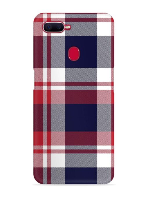 Classic Plaid Tartan Snap Case for Oppo F9 Pro