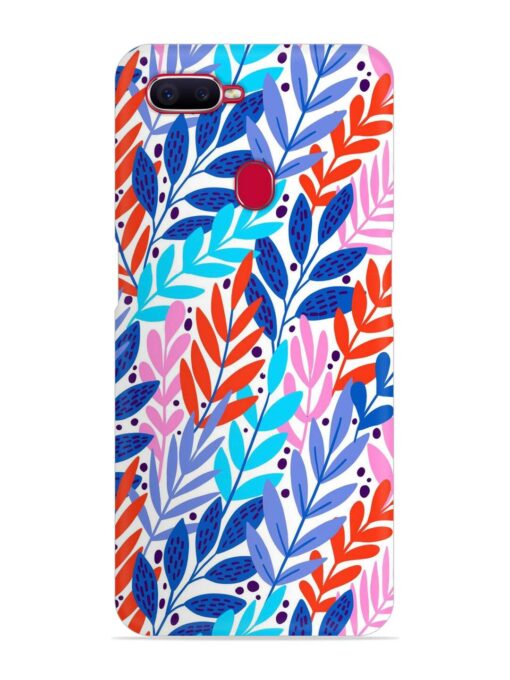 Bright Floral Tropical Snap Case for Oppo F9 Pro Zapvi