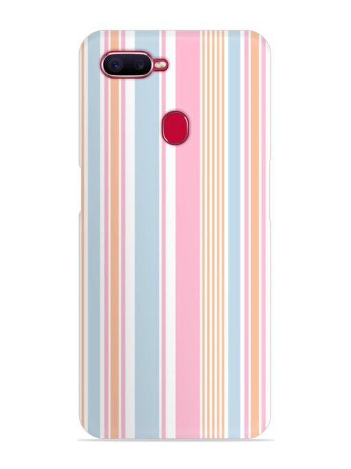 Stripe Seamless Pattern Snap Case for Oppo F9 Pro