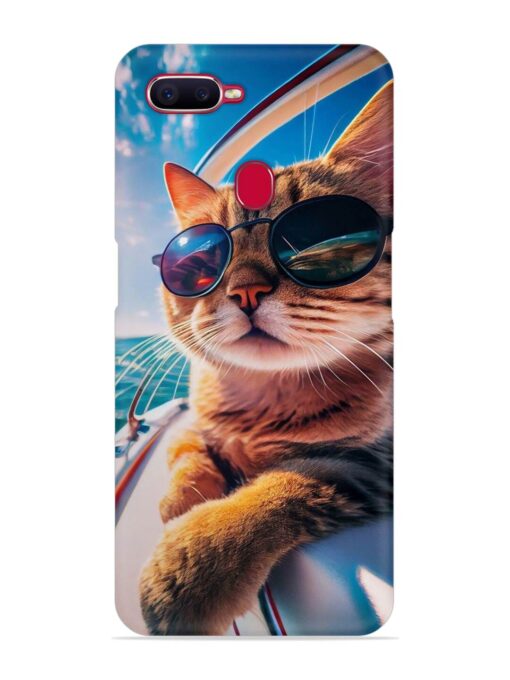 Cat In Style Snap Case for Oppo F9 Pro Zapvi