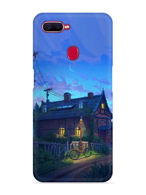 Beautiful Village House Snap Case for Oppo F9 Pro Zapvi