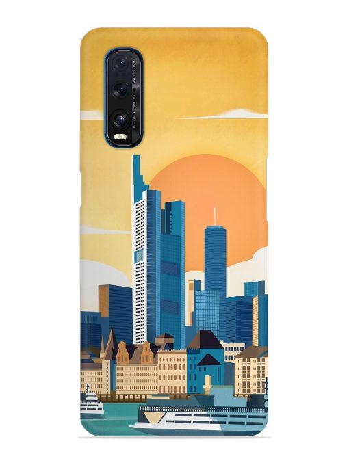 Germany Frankfurt Snap Case for Oppo Find X2 Zapvi