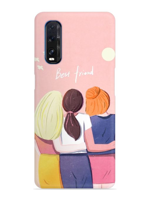 Friendship Day Snap Case for Oppo Find X2 Zapvi