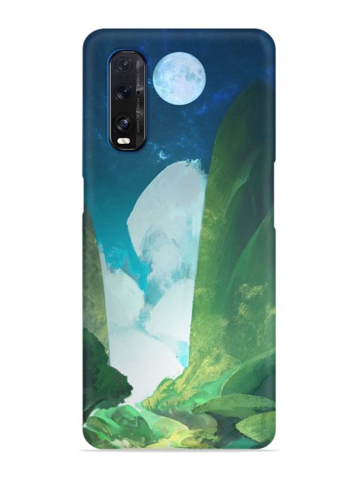 Abstract Art Of Nature Snap Case for Oppo Find X2 Zapvi