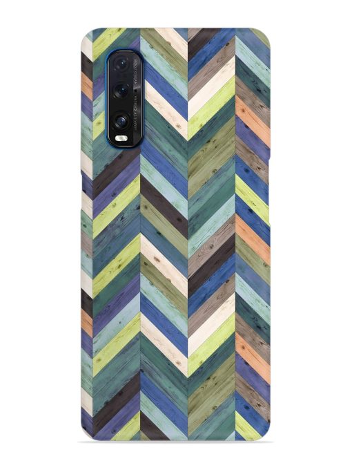 Chevron Random Color Snap Case for Oppo Find X2