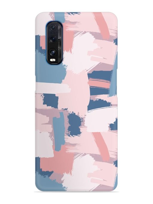 Vector Seamless Grunge Snap Case for Oppo Find X2 Zapvi