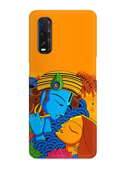 Illustration Hindu Goddess Snap Case for Oppo Find X2 Zapvi