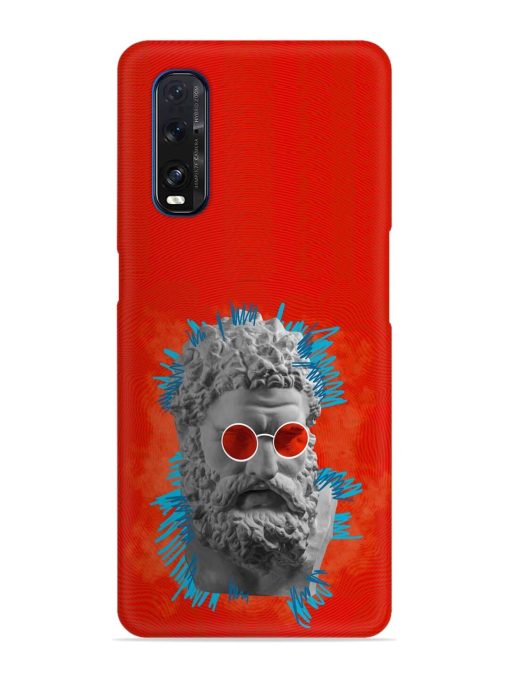 Contemporary Art Concept Snap Case for Oppo Find X2 Zapvi