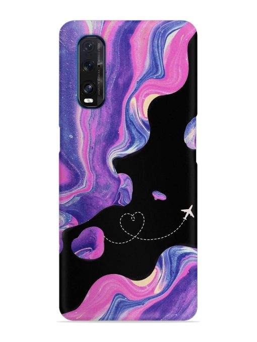 Glitter Art Snap Case for Oppo Find X2 Zapvi