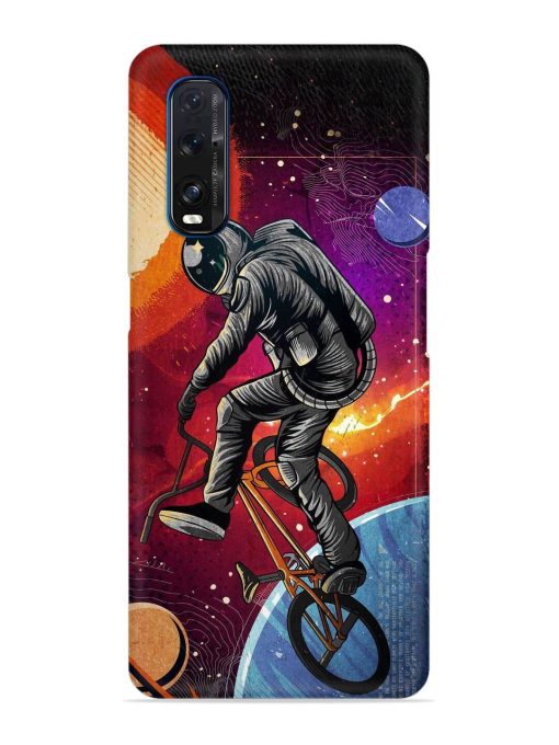 Super Eclipse Bmx Bike Snap Case for Oppo Find X2 Zapvi