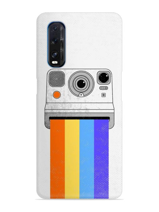 Retro Camera Art Snap Case for Oppo Find X2 Zapvi