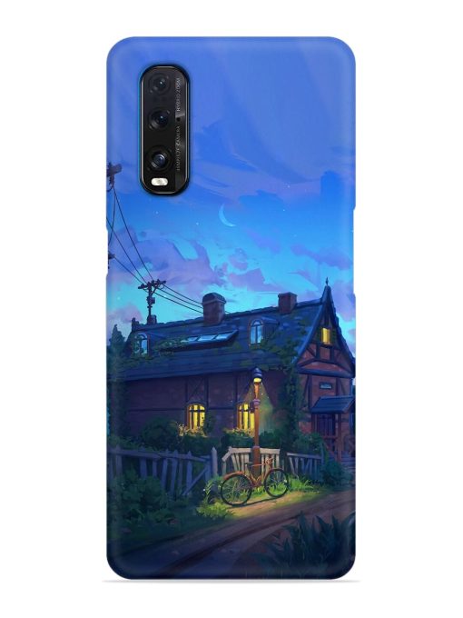 Beautiful Village House Snap Case for Oppo Find X2