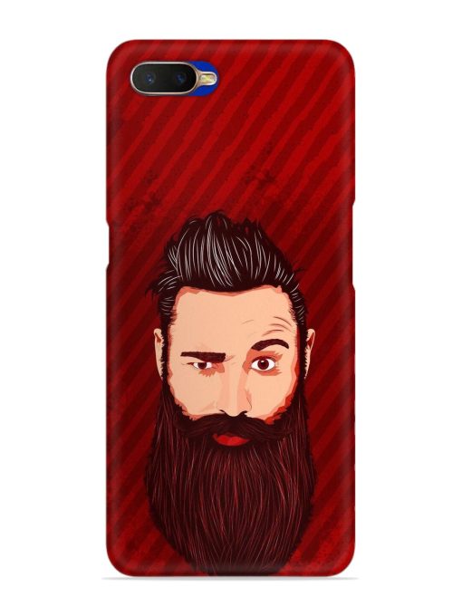 Beardo Man Snap Case for Oppo K1 Zapvi