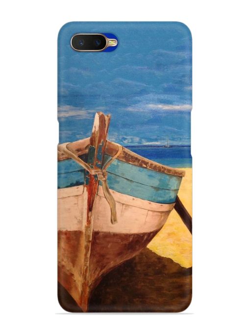 Canvas Painting Snap Case for Oppo K1 Zapvi