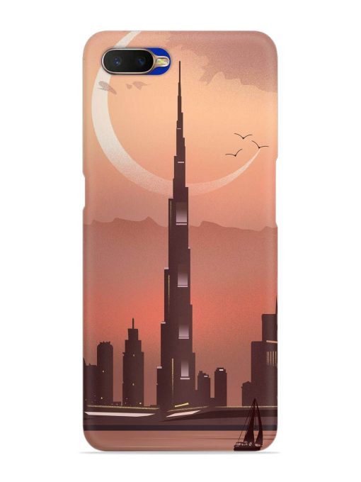 Landmark Burj Khalifa Snap Case for Oppo K1 Zapvi