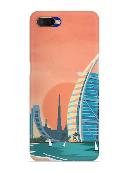 Dubai Architectural Scenery Snap Case for Oppo K1 Zapvi