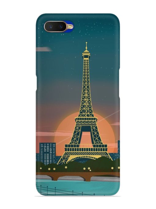 Scenery Architecture France Paris Snap Case for Oppo K1 Zapvi