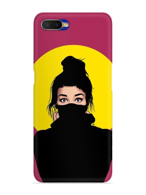 Girly Vector Snap Case for Oppo K1 Zapvi