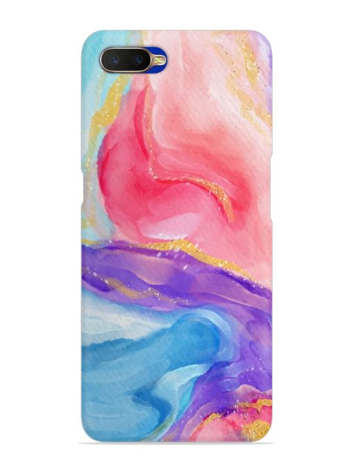 Watercolor Gradient Snap Case for Oppo K1 Zapvi