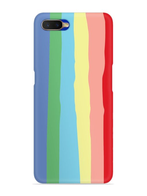 Rainbow Premium Shade Snap Case for Oppo K1 Zapvi