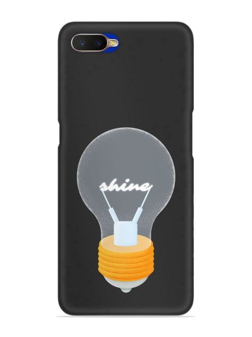 Bulb Background Snap Case for Oppo K1 Zapvi