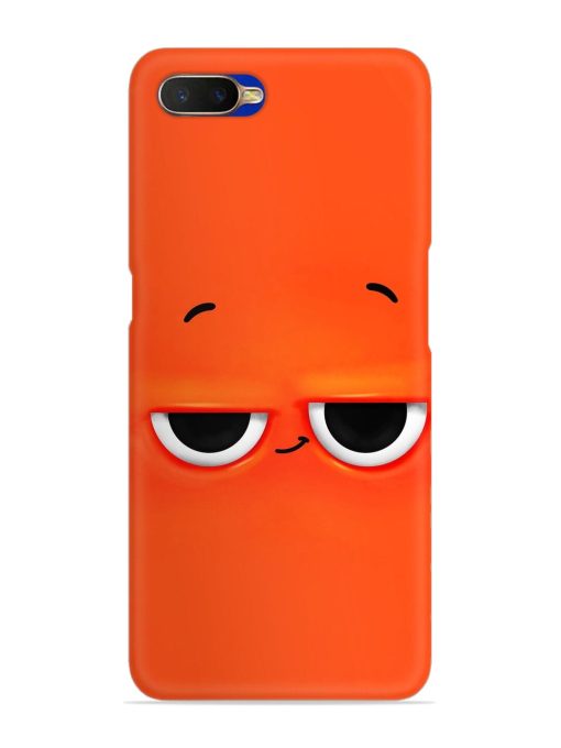 Smiley Face Snap Case for Oppo K1 Zapvi