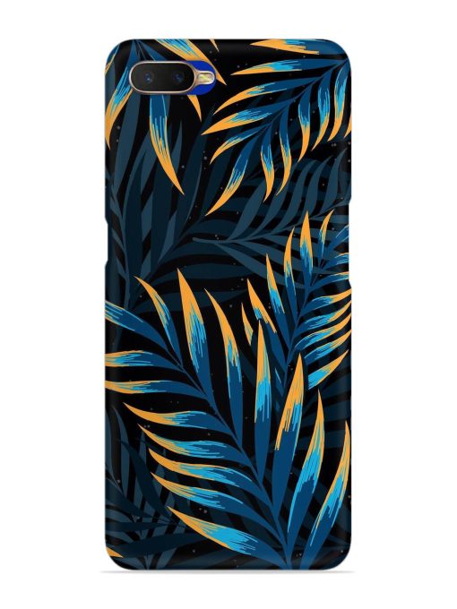 Abstract Leaf Art Snap Case for Oppo K1