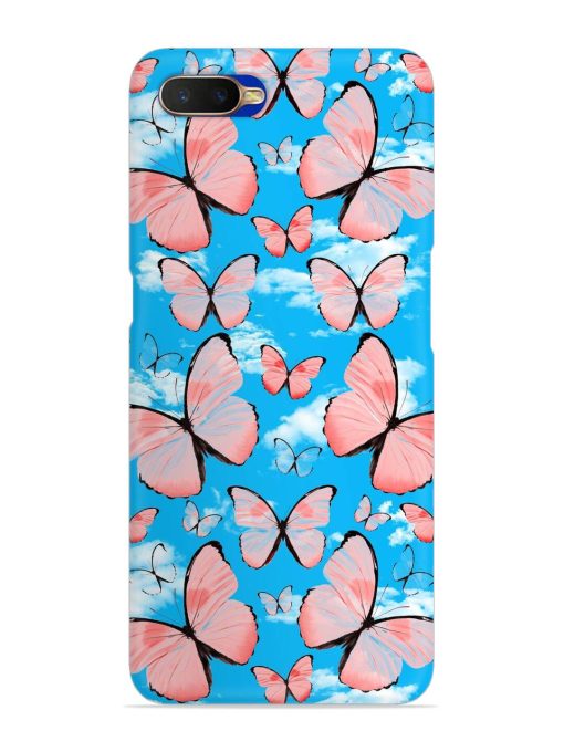 Seamless Pattern Tropical Snap Case for Oppo K1 Zapvi