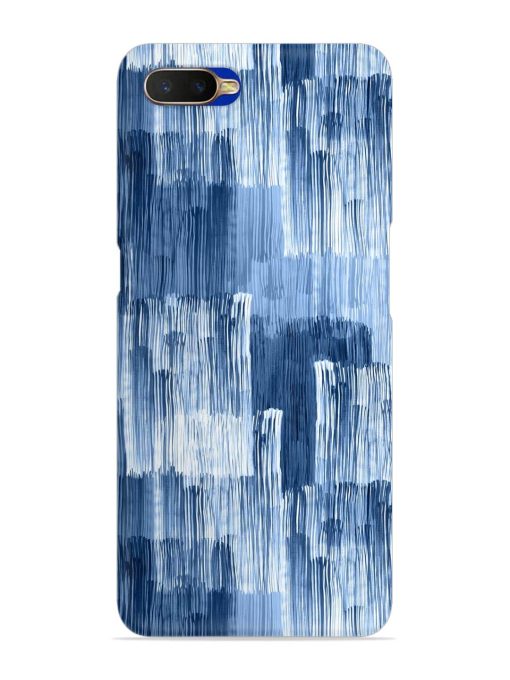 Abstract Pattern Stripes Snap Case for Oppo K1 Zapvi