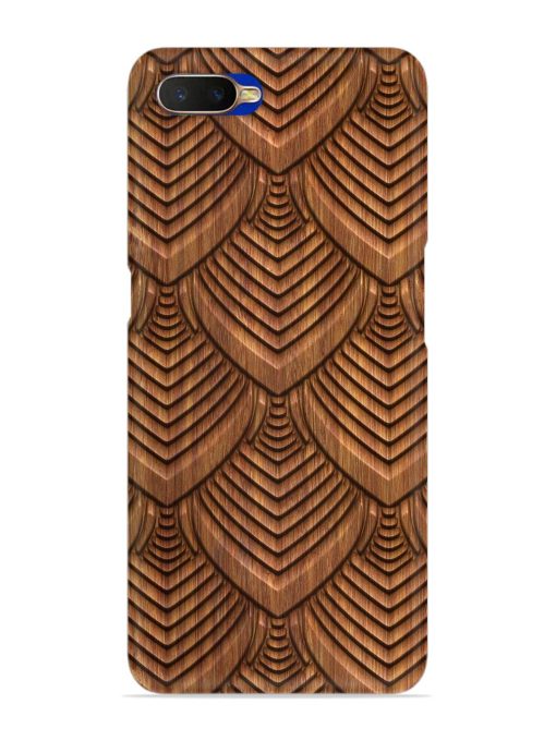 Carved Pattern On Snap Case for Oppo K1