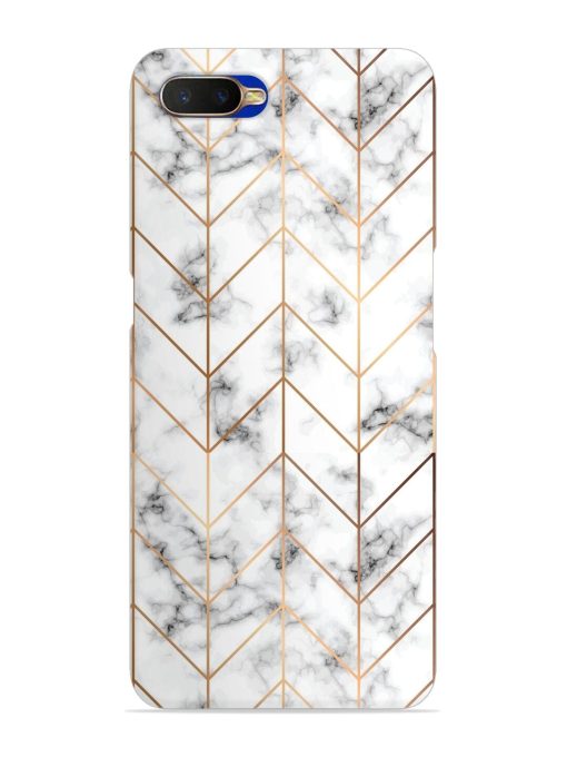 Vector Marble Texture Snap Case for Oppo K1