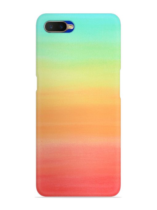 Background Sky Watercolor Snap Case for Oppo K1 Zapvi