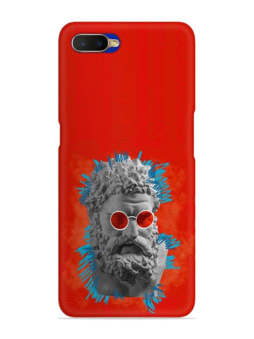 Contemporary Art Concept Snap Case for Oppo K1 Zapvi