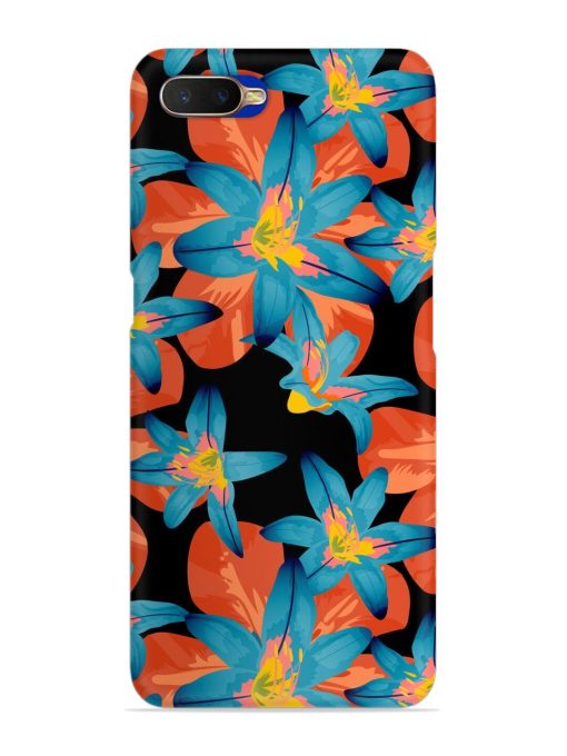 Philippine Flowers Seamless Snap Case for Oppo K1