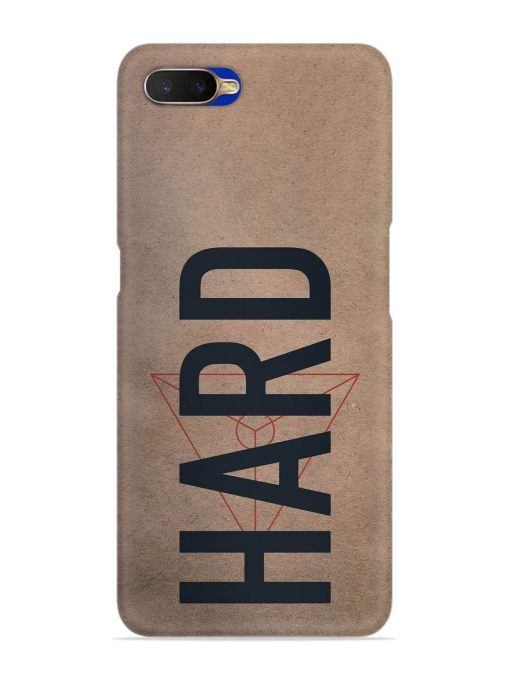 Hard Typo Snap Case for Oppo K1